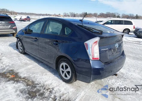 2014 Toyota Prius Three из США, поврежденный, VIN JTDKN3DUXE0366564